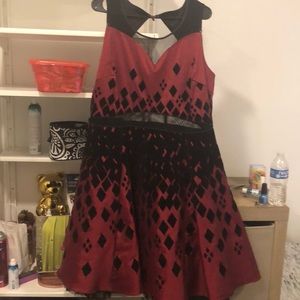 Brand new Torrid Harley Quinn formal dress